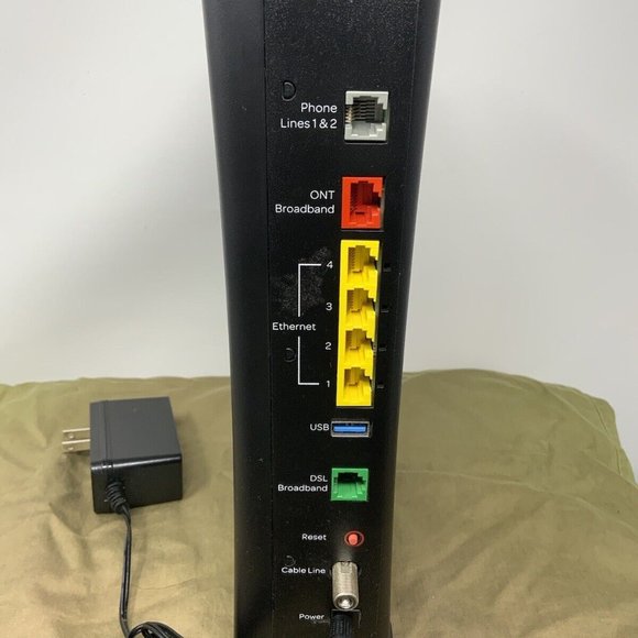 AT&T U-Verse Pace 5268AC UVRGX gateway internet Wireless Modem Router - Picture 4 of 5